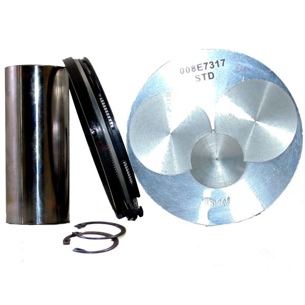 Bukh DV10 DV20 PISTON DEV 008E7677 with PISTON RING SET DEV 030D0304